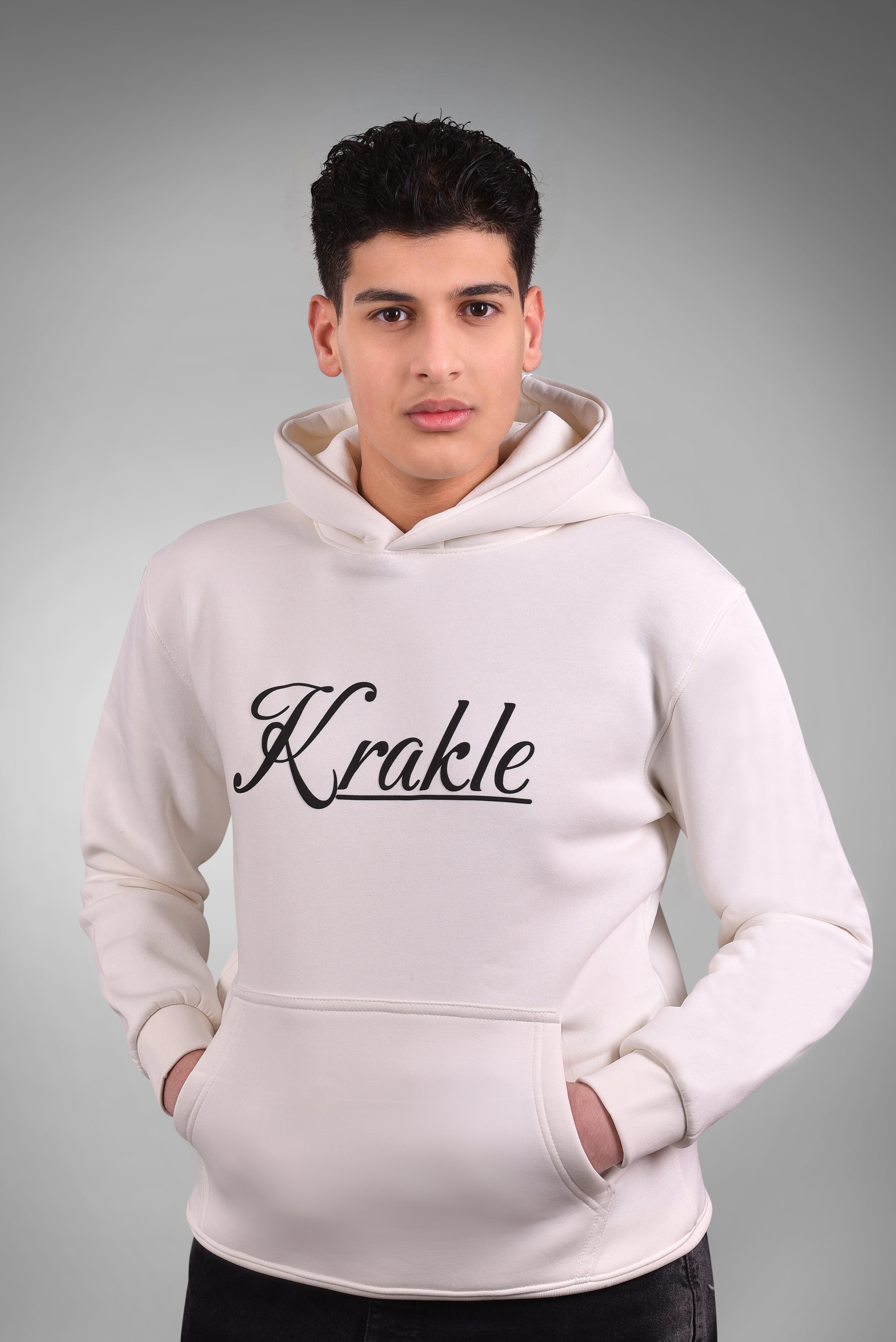 KRAKLE White Hoodie