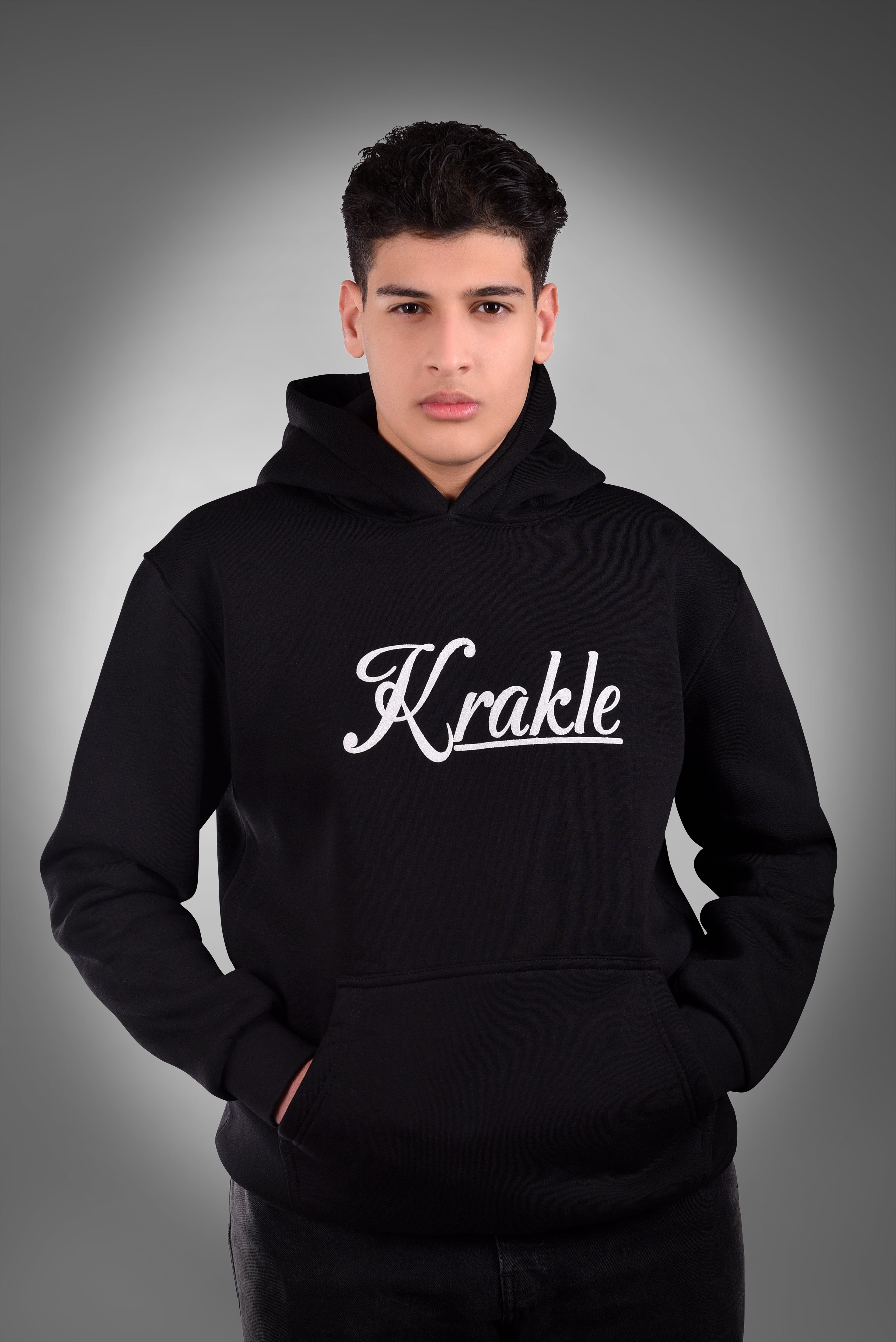 KRAKLE Black Hoodie