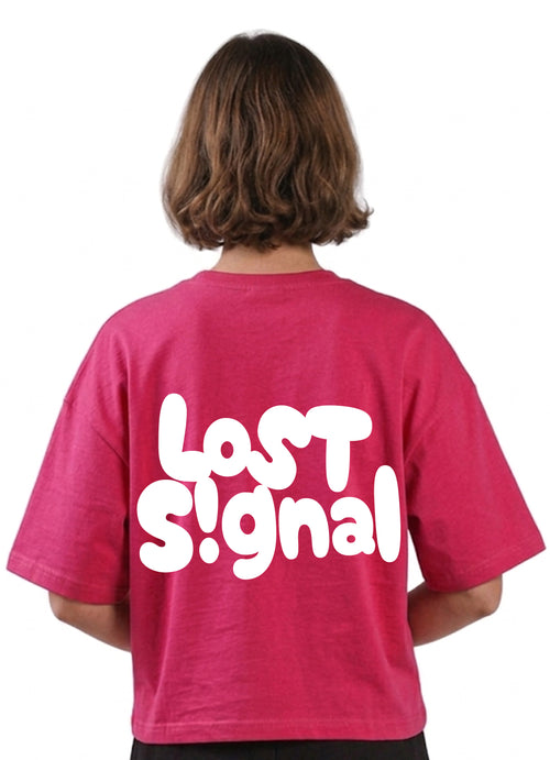 REVERIE PINK BOXY TEE