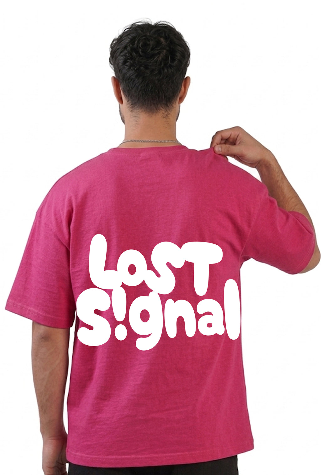 REVERIE PINK BOXY TEE