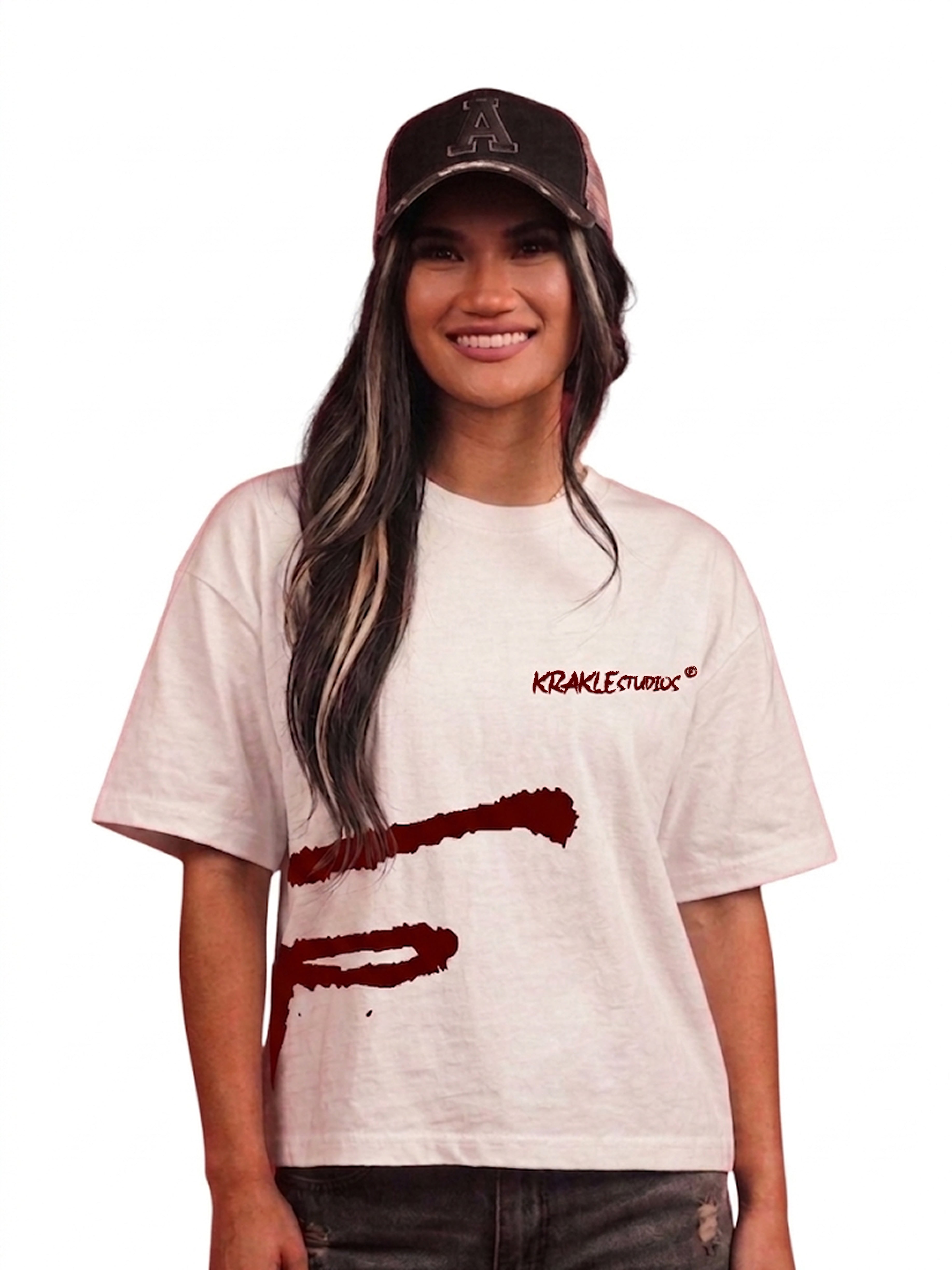 CIPHER WHITE BOXY TEE