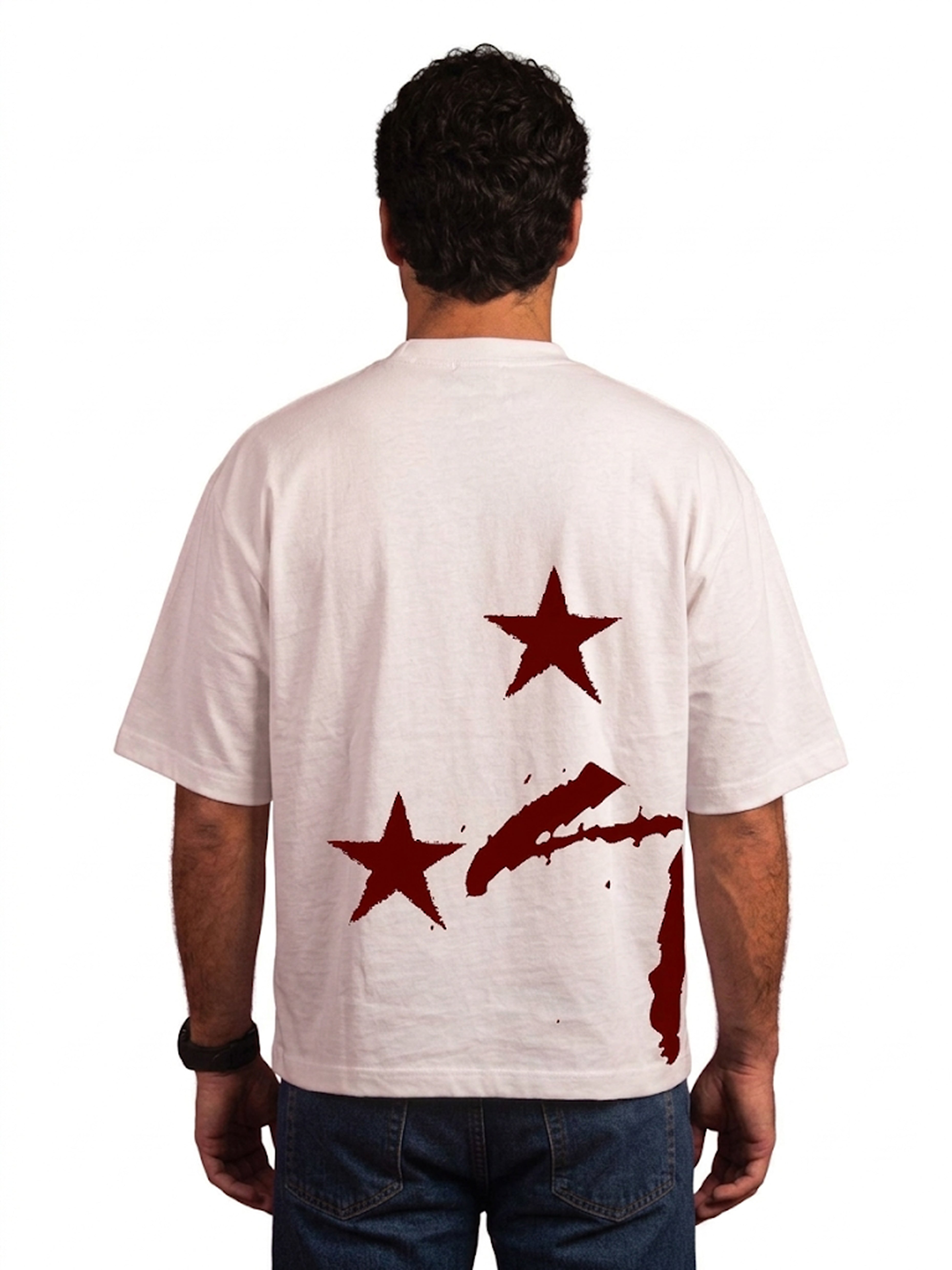 CIPHER WHITE BOXY TEE