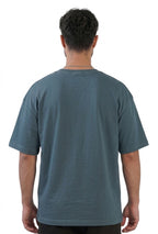 LIMINAL DARK GREY BOXY TEE
