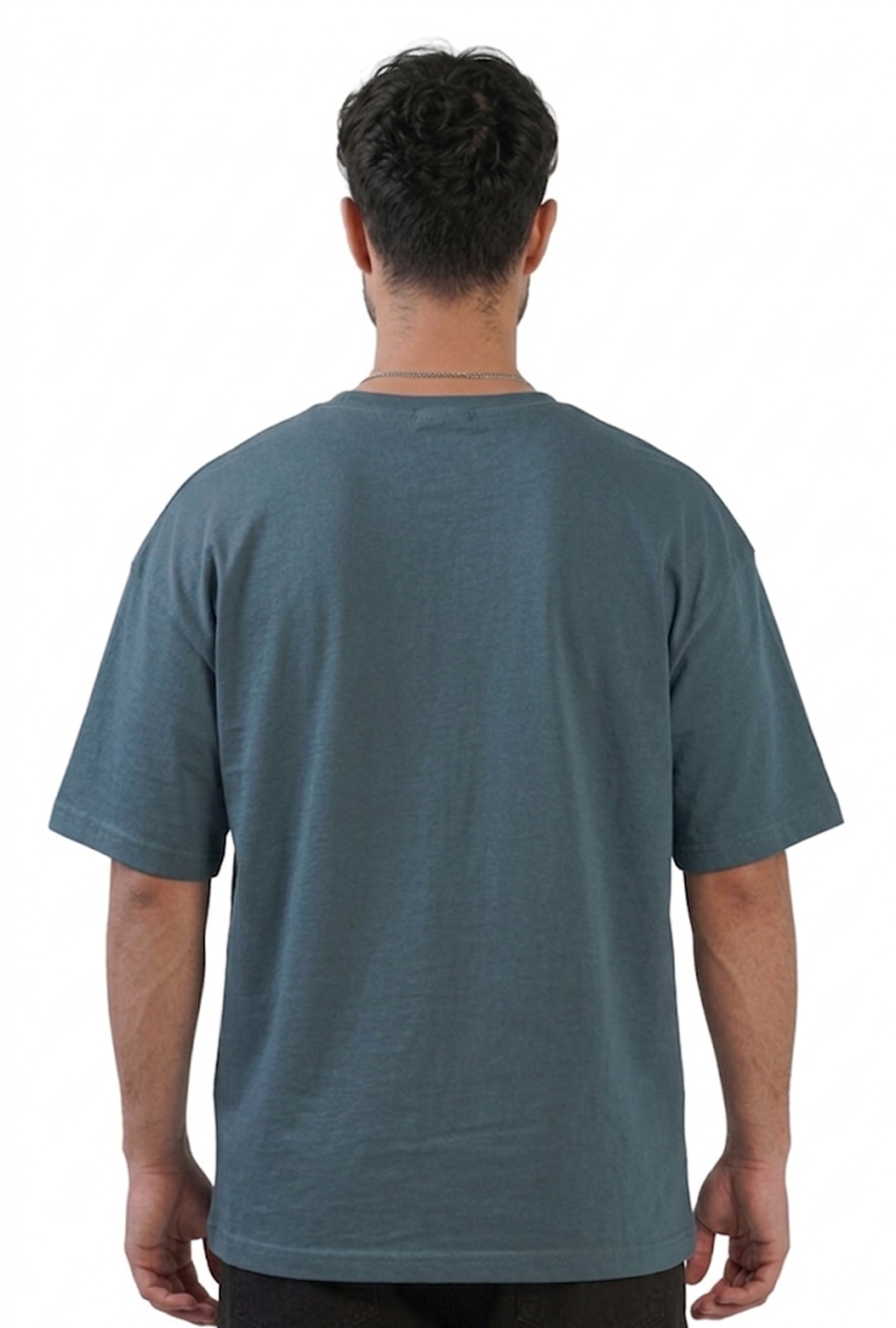 LIMINAL DARK GREY BOXY TEE