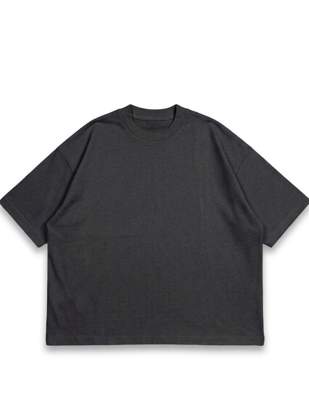 LIMINAL DARK GREY BOXY TEE