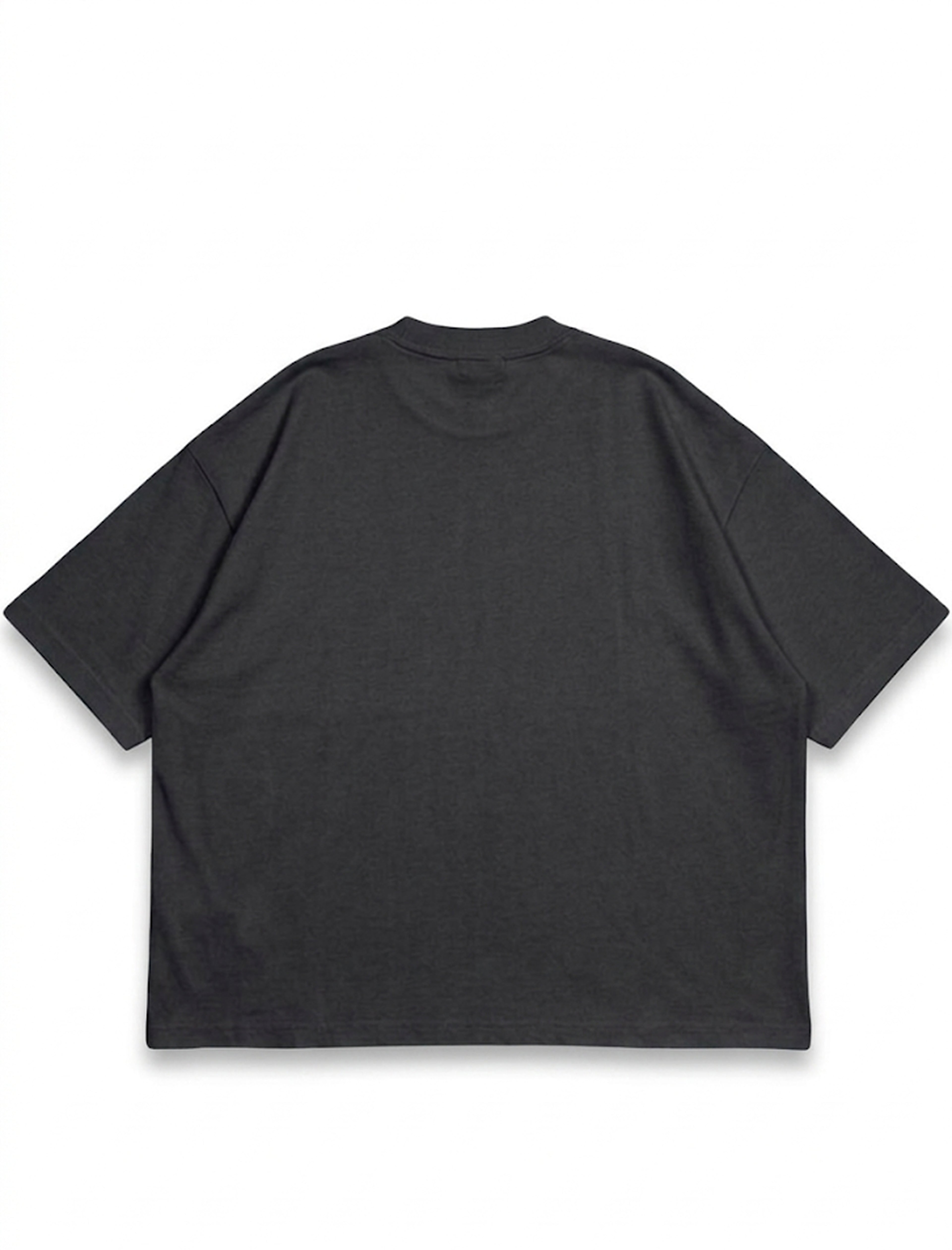LIMINAL DARK GREY BOXY TEE
