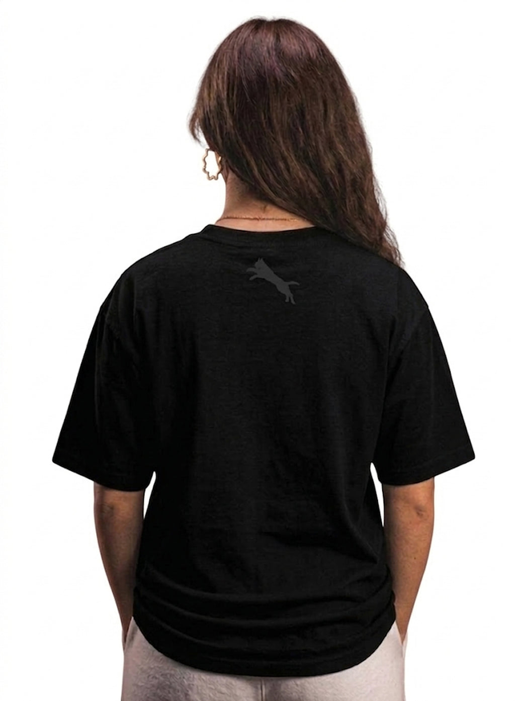 PHANTOM BLACK BOXY TEE